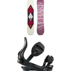 Rossignol Meraki Snowboard + Diva Snowboard Bindings - Women's 2025- Snowboards With Bindings|Snowboard Packages