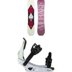 Rossignol Meraki Snowboard + Soulside Snowboard Bindings - Women's 2025- Snowboards With Bindings|Snowboard Packages