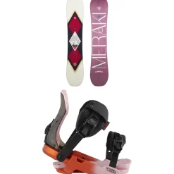 Rossignol Meraki Snowboard + After Hours Snowboard Bindings - Women's 2025- Snowboards With Bindings|Snowboard Packages