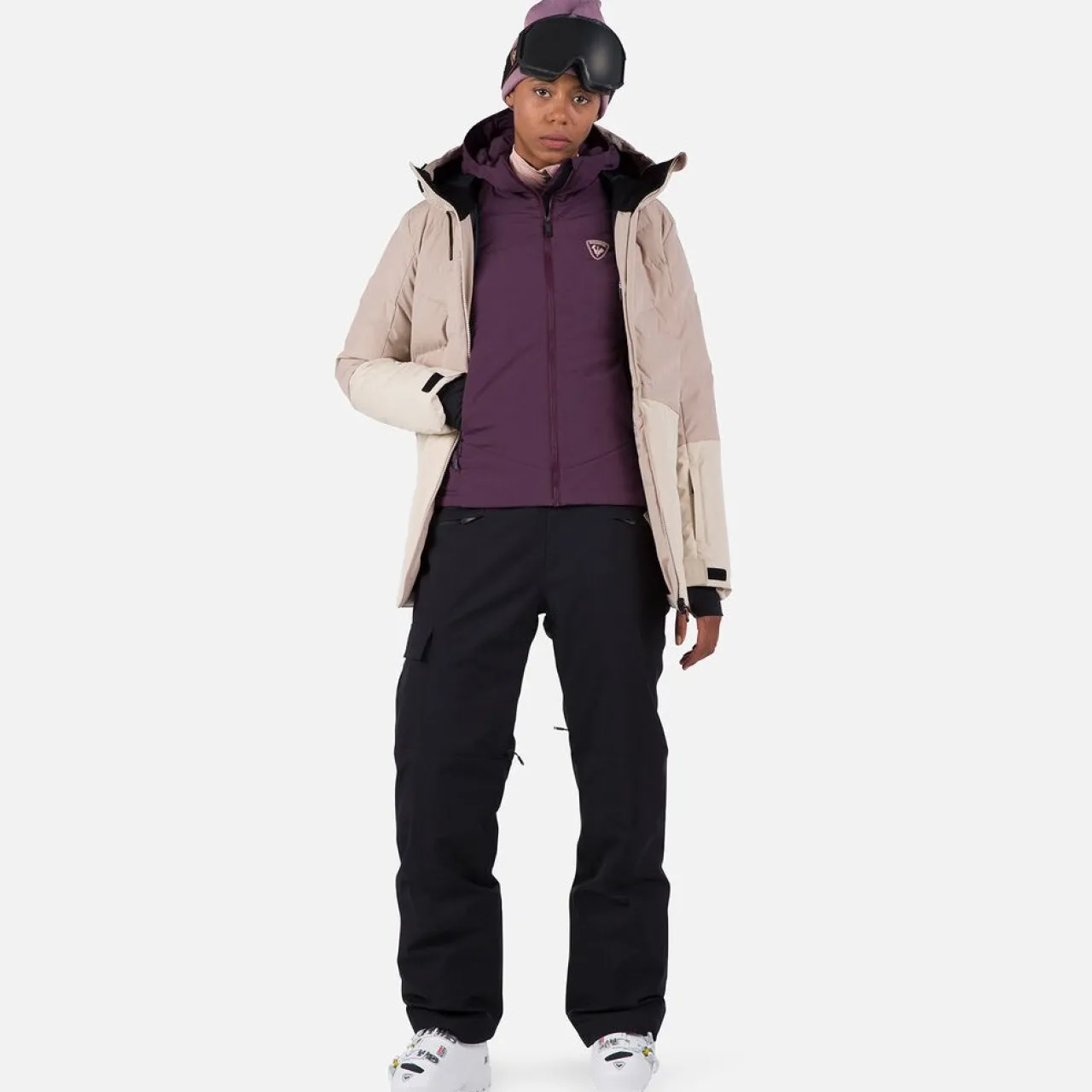 Rossignol Opside Hoodie - Women's-Women Snow Clothing|Mid Layers