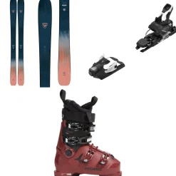 Rossignol Rallybird 92 Skis+ Atomic Strive 12 GW Ski Bindings + Atomic Hawx Prime 95 GW Ski Boots - Women's- Skis, Boots & Bindings|Skis With Bindings