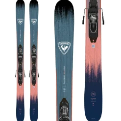 Rossignol Rallybird Soul Pro Skis + XP 10 Bindings + Kelia 50 Ski Boots - Women's + evo Merge Ski Poles 2025- Skis, Boots, Bindings & Poles|Skis With Bindings