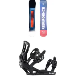 Rossignol Resurgence Snowboard + Battle Snowboard Bindings 2025- Snowboards With Bindings|Snowboard Packages