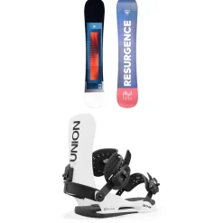 Rossignol Resurgence Snowboard + Union STR Snowboard Bindings 2025- Snowboards With Bindings|Snowboard Packages