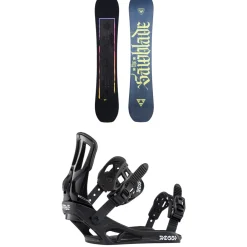 Rossignol Sawblade Snowboard + Battle Snowboard Bindings 2025- Snowboards With Bindings|Snowboard Packages