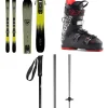 Rossignol Sender Soul Pro Skis + Xpress 10 Bindings + Evo 70 Ski Boots + evo Merge Ski Poles 2025- Skis, Boots, Bindings & Poles|Skis With Bindings