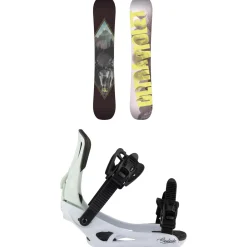 Rossignol Ultraviolet Snowboard + Soulside Snowboard Bindings - Women's 2025- Snowboards With Bindings|Snowboard Packages