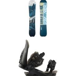 Rossignol XV Snowboard + Cuda Snowboard Bindings 2025- Snowboards With Bindings|Snowboard Packages