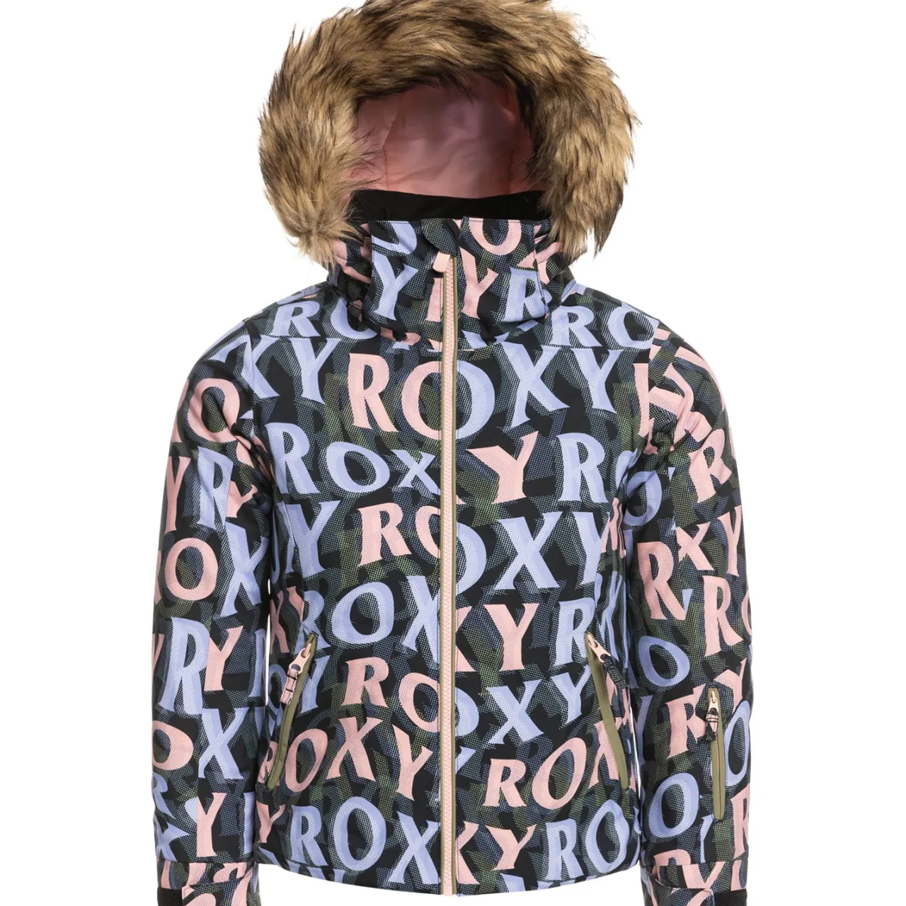 Roxy American Pie Jacket - Girls'-Kids Kids Jackets|Girls Snow Clothing