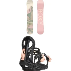 Roxy Breeze C2 Snowboard + Viva LTD Snowboard Bindings - Women's 2025- Snowboards With Bindings|Snowboard Packages