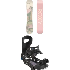 Roxy Breeze C2 Snowboard + Bent Metal Metta Snowboard Bindings - Women's 2025- Snowboards With Bindings|Snowboard Packages