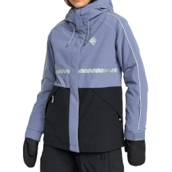 Roxy Highridge Hoodie Jacket - Women's-Women Snow Clothing|Insulated & Puffer Jackets