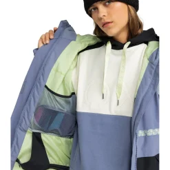 Roxy Highridge Hoodie Jacket - Women's-Women Snow Clothing|Insulated & Puffer Jackets