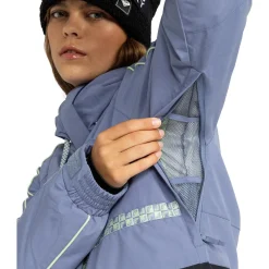 Roxy Highridge Hoodie Jacket - Women's-Women Snow Clothing|Insulated & Puffer Jackets