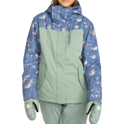Roxy Jetty Block Jacket - Women's-Women Snow Clothing|Insulated & Puffer Jackets