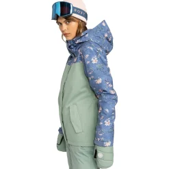 Roxy Jetty Block Jacket - Women's-Women Snow Clothing|Insulated & Puffer Jackets