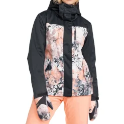 Roxy Jetty Block Jacket - Women's-Women Snow Clothing|Insulated & Puffer Jackets