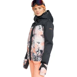 Roxy Jetty Block Jacket - Women's-Women Snow Clothing|Insulated & Puffer Jackets