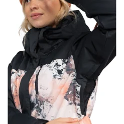 Roxy Jetty Block Jacket - Women's-Women Snow Clothing|Insulated & Puffer Jackets