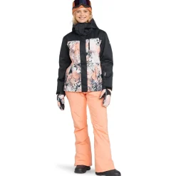 Roxy Jetty Block Jacket - Women's-Women Snow Clothing|Insulated & Puffer Jackets