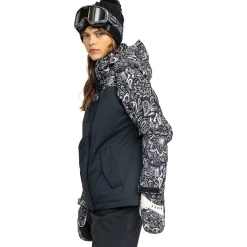 Roxy Jetty Block Jacket - Women's-Women Snow Clothing|Insulated & Puffer Jackets