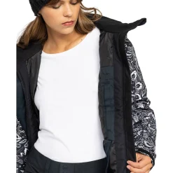 Roxy Jetty Block Jacket - Women's-Women Snow Clothing|Insulated & Puffer Jackets