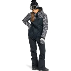 Roxy Jetty Block Jacket - Women's-Women Snow Clothing|Insulated & Puffer Jackets