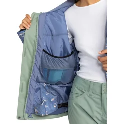 Roxy Jetty Block Jacket - Women's-Women Snow Clothing|Insulated & Puffer Jackets
