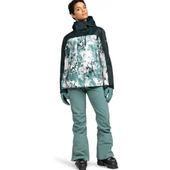 Roxy Jetty 3-in-1 Jacket - Women's-Women Snow Clothing|Insulated & Puffer Jackets