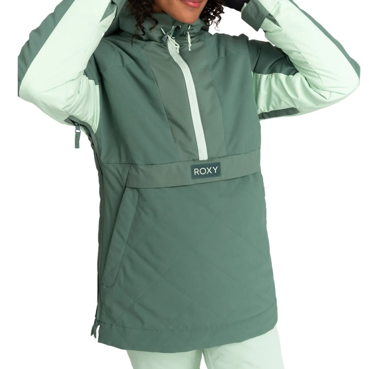 Roxy Radiant Lines Overhead Jacket - Women's-Women Snow Clothing|Insulated & Puffer Jackets