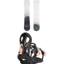Roxy Raina LTD Snowboard + Viva LTD Snowboard Bindings - Women's 2025- Snowboards With Bindings|Snowboard Packages