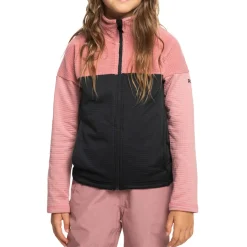 Roxy Sidley Fleece - Girls'-Kids Kids Clothing|Kids Jackets