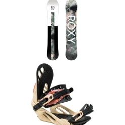 Roxy Smoothie C2 Snowboard + Lola Snowboard Bindings - Women's 2025- Snowboards With Bindings|Snowboard Packages
