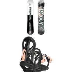 Roxy Smoothie C2 Snowboard + Viva LTD Snowboard Bindings - Women's 2025- Snowboards With Bindings|Snowboard Packages