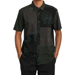 RVCA Compilation Short-Sleeve Shirt - Men's- Casual Clothing|Shirts