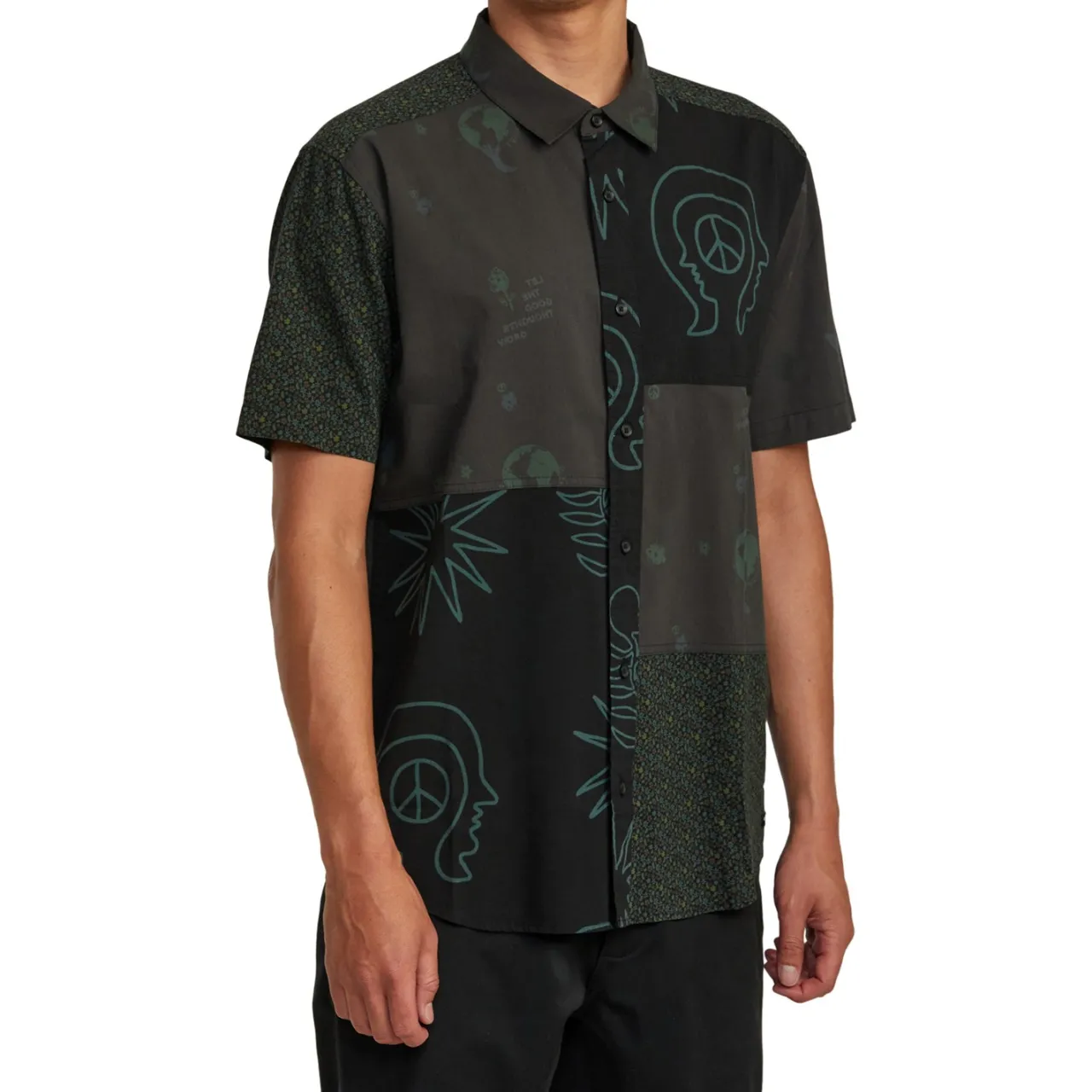 RVCA Compilation Short-Sleeve Shirt - Men's- Casual Clothing|Shirts