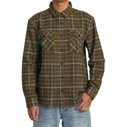 RVCA Hughes Long-Sleeve Flannel - Men's- Casual Clothing|Shirts