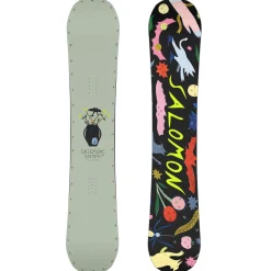 Salomon Abstract Snowboard + Rhythm Snowboard Bindings 2025- Snowboards With Bindings|Snowboard Packages