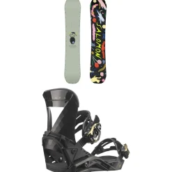 Salomon Abstract Snowboard + Mirage Snowboard Bindings - Women's 2025- Snowboards With Bindings|Snowboard Packages