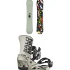 Salomon Abstract Snowboard + District Snowboard Bindings 2025- Snowboards With Bindings|Snowboard Packages