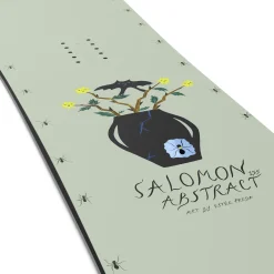 Salomon Abstract Snowboard + District Snowboard Bindings 2025- Snowboards With Bindings|Snowboard Packages