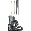 Salomon Assassin Snowboard + District Pro Team Snowboard Bindings 2025- Snowboards With Bindings|Snowboard Packages