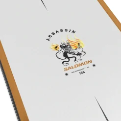 Salomon Assassin Snowboard + District Snowboard Bindings + Dialogue Lace SJ Boa Snowboard Boots 2025- Snowboards, Bindings & Boots|Snowboard Packages