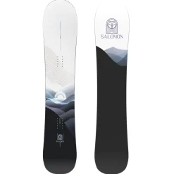 Salomon Bellevue Snowboard + Mirage Snowboard Bindings - Women'sn2025- Snowboards With Bindings|Snowboard Packages