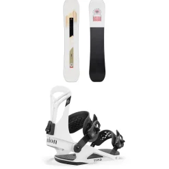 Salomon Bliss X Snowboard + Union Rosa Snowboard Bindings - Women's 2025- Snowboards With Bindings|Snowboard Packages