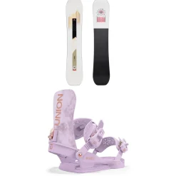 Salomon Bliss X Snowboard + Union Juliet Snowboard Bindings - Women's 2025- Snowboards With Bindings|Snowboard Packages