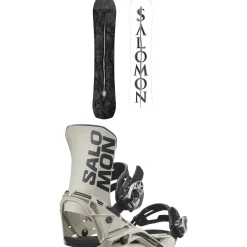 Salomon Craft Snowboard + District Snowboard Bindings 2025- Snowboards With Bindings|Snowboard Packages