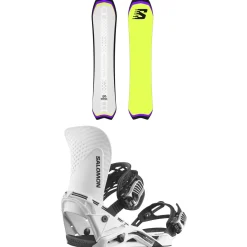 Salomon Dancehaul Snowboard + Hologram Snowboard Bindings 2025- Snowboards With Bindings|Snowboard Packages