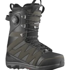 Salomon Dancehaul Snowboard + District Snowboard Bindings + X Approach Lace SJ Boa Snowboard Boots 2025- Snowboards, Bindings & Boots|Snowboard Packages