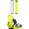 Salomon Dancehaul Snowboard + EDB Snowboard Bindings 2025- Snowboards With Bindings|Snowboard Packages